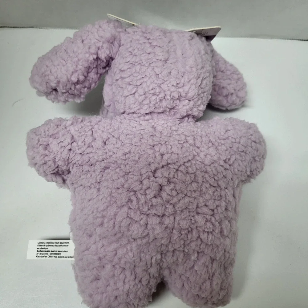 Multipet Aromadog Calming Lavender Scented Squeaky Fleece Man Purple Dog Toy